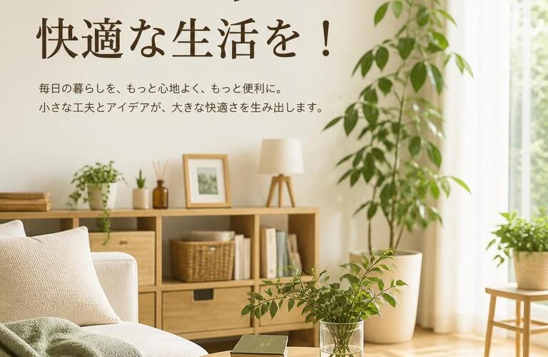 あなたの手で快適な生活を！