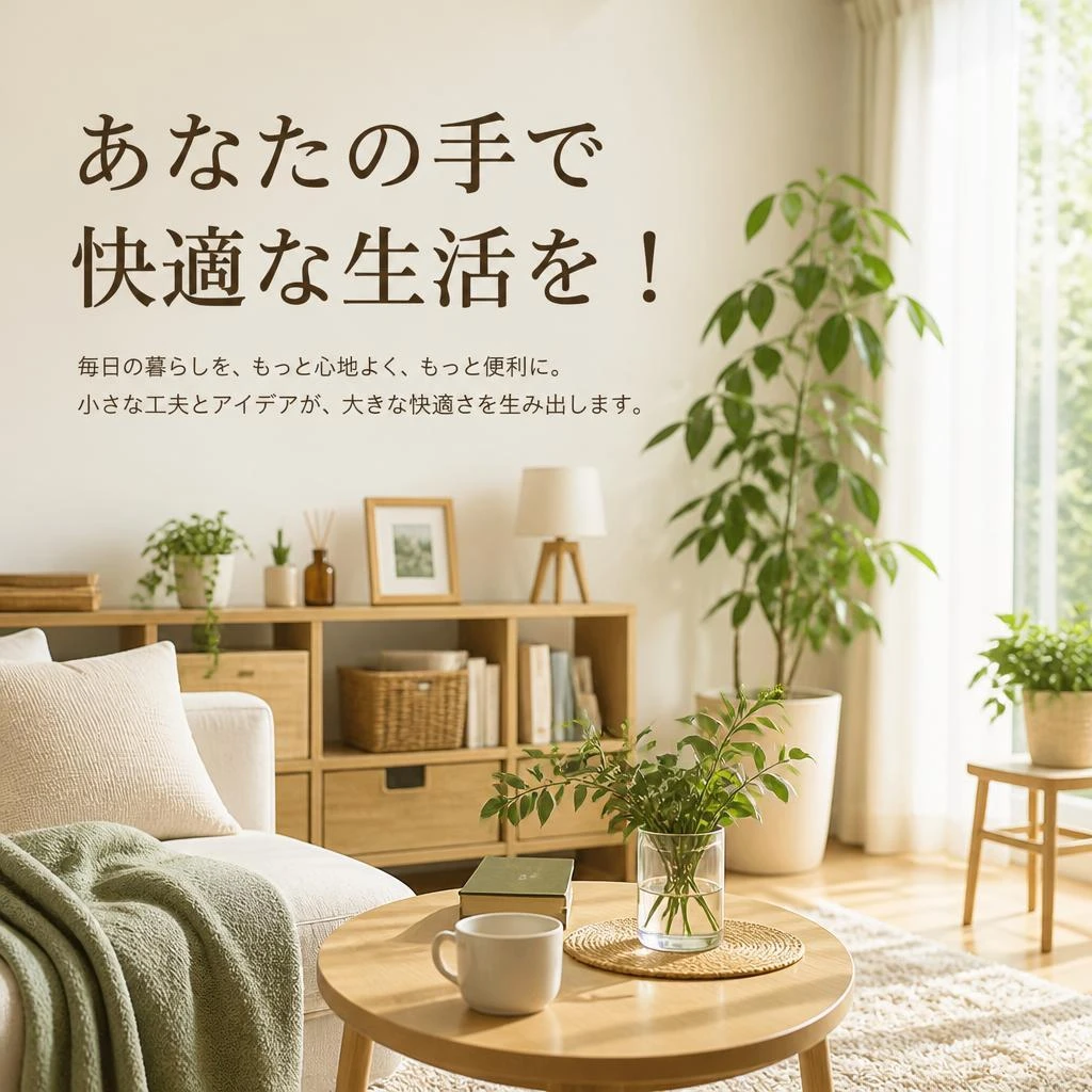 あなたの手で快適な生活を！