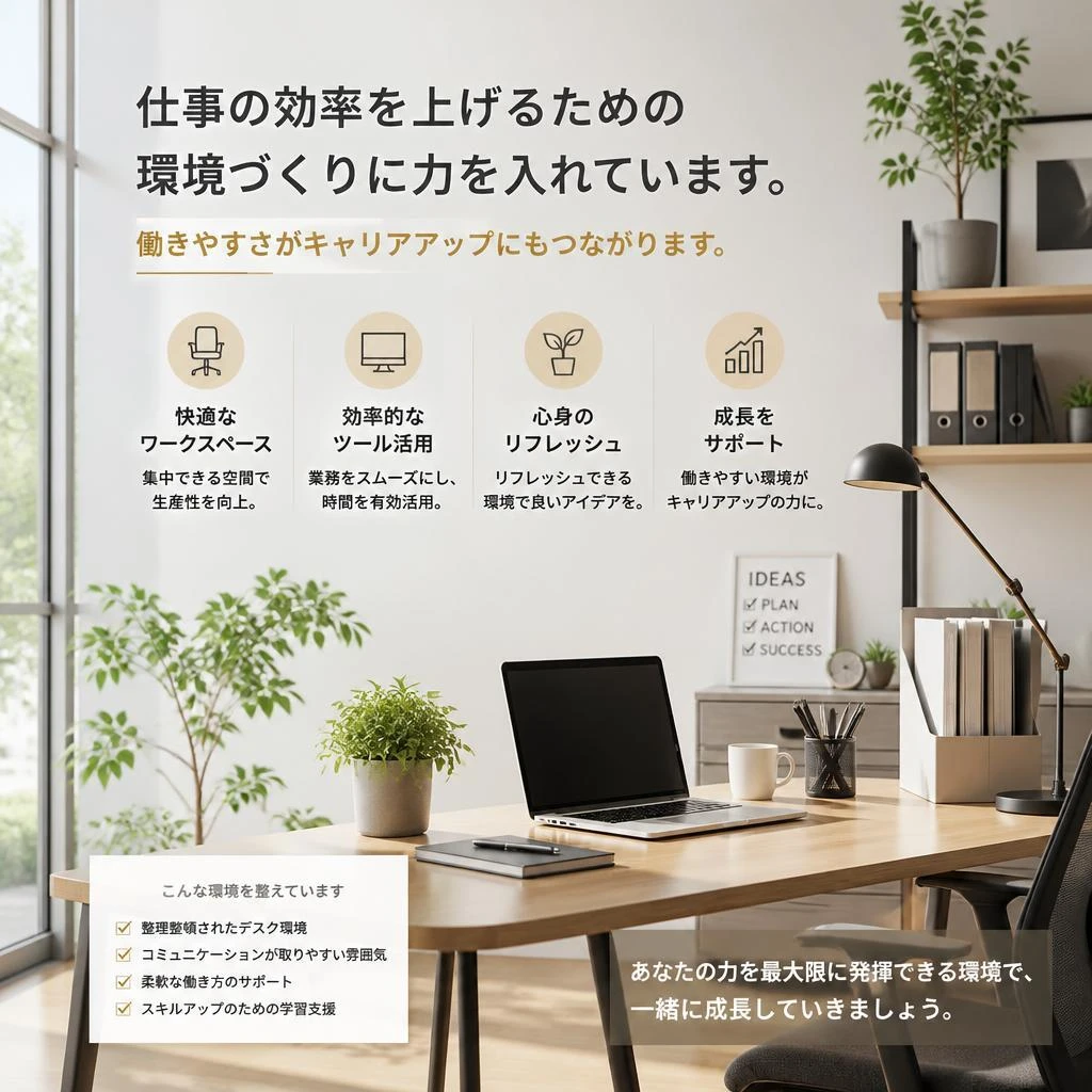 労働環境の改善に取り組む